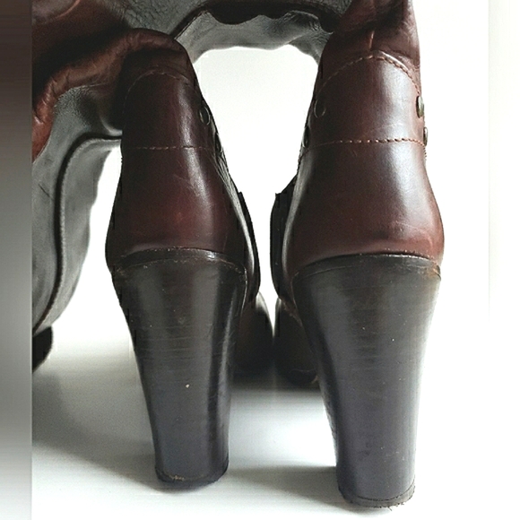 Diesel Style Lab | Knee-high Leather Boots - Picture 11 of 16